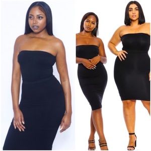 NWOT Babes & Felines Black Double Trouble Dress